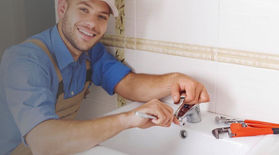 Faucet cartridge replacement in Benton, IA